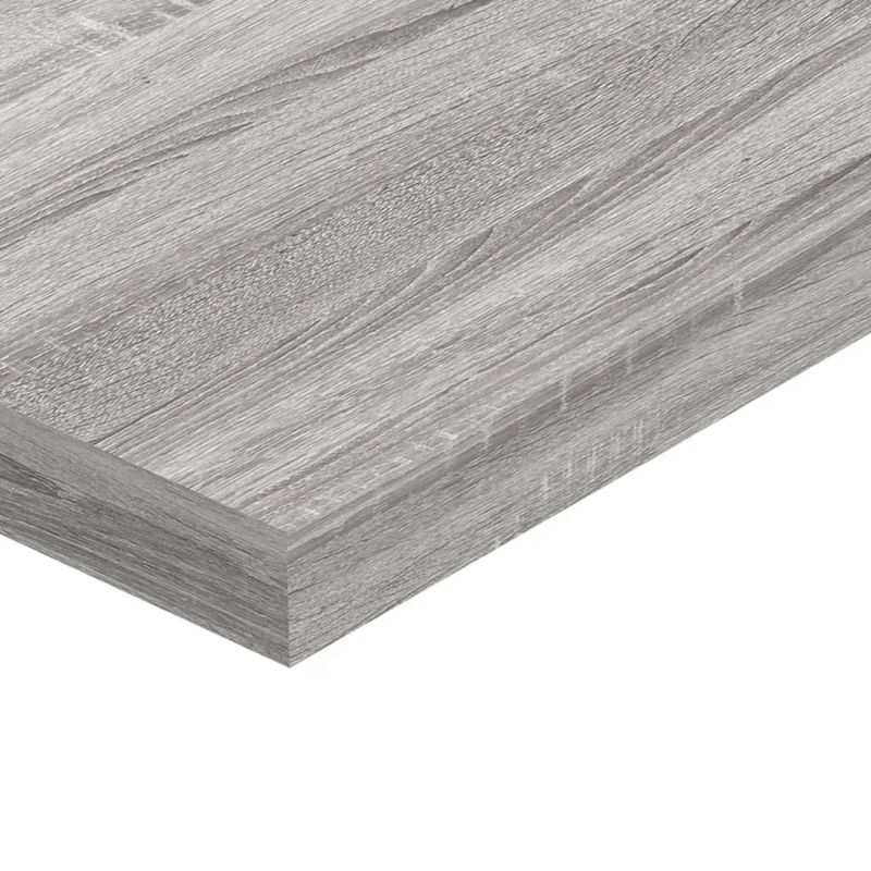 Casa si Gradina - Mobilier - Biblioteci si rafturi - Rafturi - Rafturi de perete, 4 buc., gri sonoma, 40x10x1,5 cm, lemn - Infinity.ro