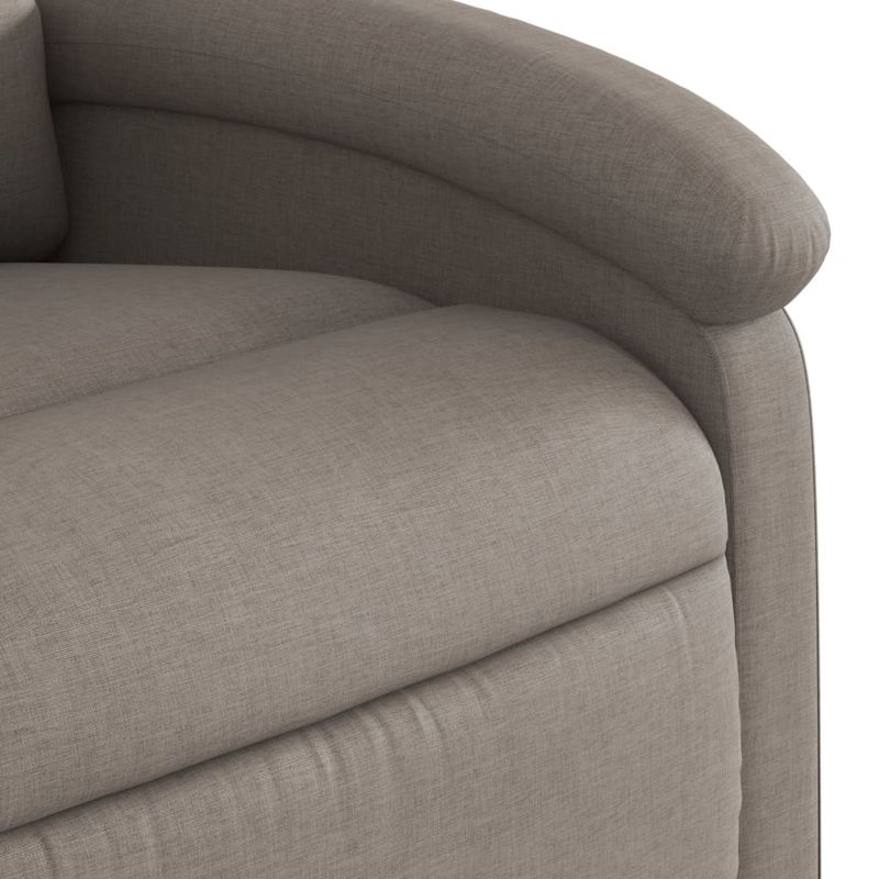 Ingrijire personala si Cosmetice - Sanatate si wellness - Articole wellness - Fotolii de masaj - Fotoliu electric de masaj rabatabil, gri taupe, textil - Infinity.ro