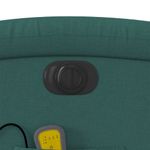 Ingrijire personala si Cosmetice - Sanatate si wellness - Articole wellness - Fotolii de masaj - Fotoliu electric masaj rabatabil / ridicare verde inchis textil - Infinity.ro