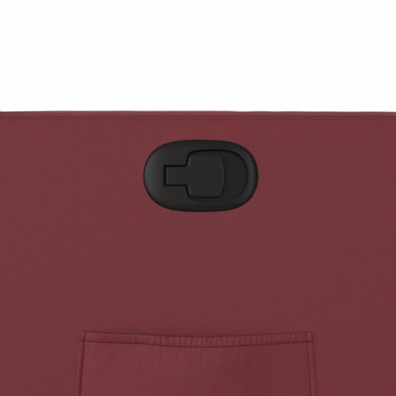 Casa si Gradina - Mobilier - Scaune si fotolii - Fotolii - Fotoliu rabatabil cu ridicare, rosu vin, piele ecologica - Infinity.ro