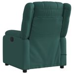 Ingrijire personala si Cosmetice - Sanatate si wellness - Articole wellness - Fotolii de masaj - Fotoliu de masaj rabatabil, verde inchis, material textil - Infinity.ro