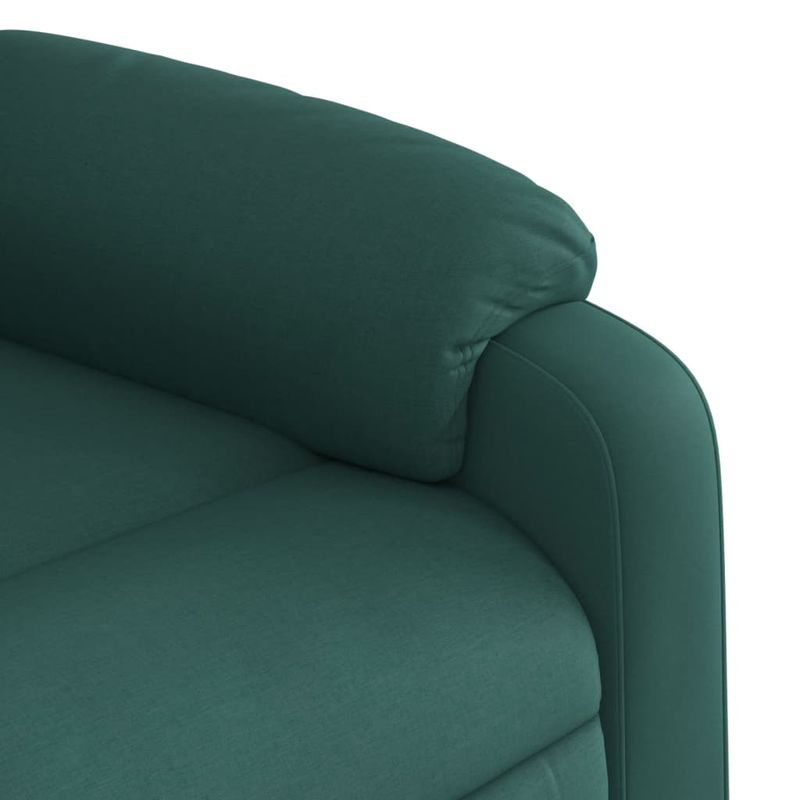 Ingrijire personala si Cosmetice - Sanatate si wellness - Articole wellness - Fotolii de masaj - Fotoliu de masaj rabatabil, verde inchis, material textil - Infinity.ro