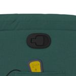 Ingrijire personala si Cosmetice - Sanatate si wellness - Articole wellness - Fotolii de masaj - Fotoliu de masaj rabatabil, verde inchis, material textil - Infinity.ro