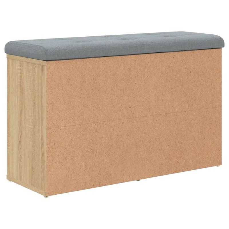 Casa si Gradina - Mobilier - Organizare si depozitare - Bancute - Banca pentru pantofi stejar sonoma 82x32x50 cm lemn prelucrat - Infinity.ro