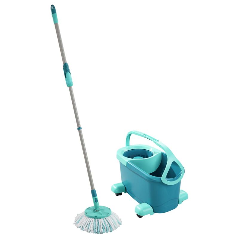 Market/Curatenie si intretinere casa/Produse menaj/Mopuri - Leifheit Set mop rotativ pentru pardoseala Clean Twist Ergo Mobile - Infinity.ro