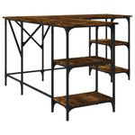 Casa si Gradina - Mobilier - Mese si birouri - Birouri - Birou, stejar afumat, 139x139x75 cm, lemn prelucrat - Infinity.ro