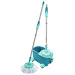 Market/Curatenie si intretinere casa/Produse menaj/Mopuri - Leifheit Set mop rotativ pentru pardoseala Clean Twist Ergo Mobile - Infinity.ro