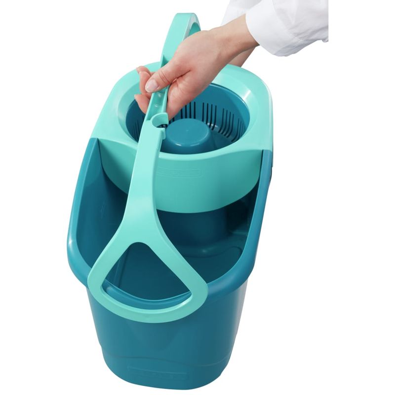 Market/Curatenie si intretinere casa/Produse menaj/Mopuri - Leifheit Set mop rotativ pentru pardoseala Clean Twist Ergo Mobile - Infinity.ro