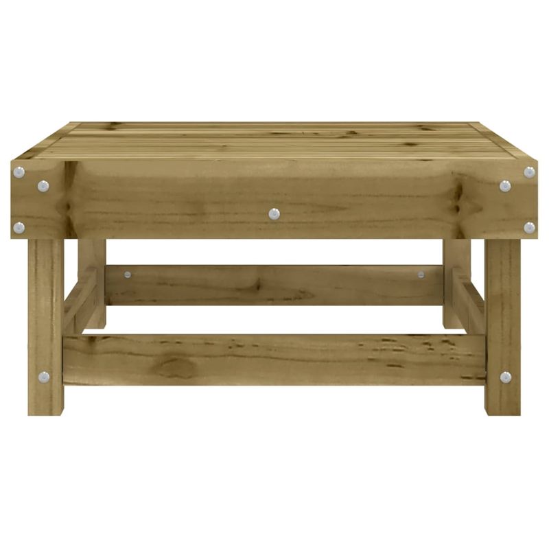 Casa si Gradina - Gradina si terasa - Mobilier exterior - Canapele si fotolii gradina - Taburet de gradina, lemn de pin impregnat - Infinity.ro