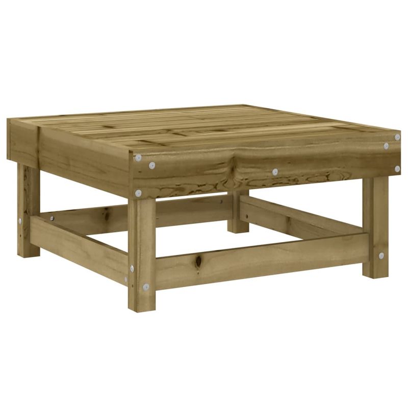 Casa si Gradina - Gradina si terasa - Mobilier exterior - Canapele si fotolii gradina - Taburet de gradina, lemn de pin impregnat - Infinity.ro