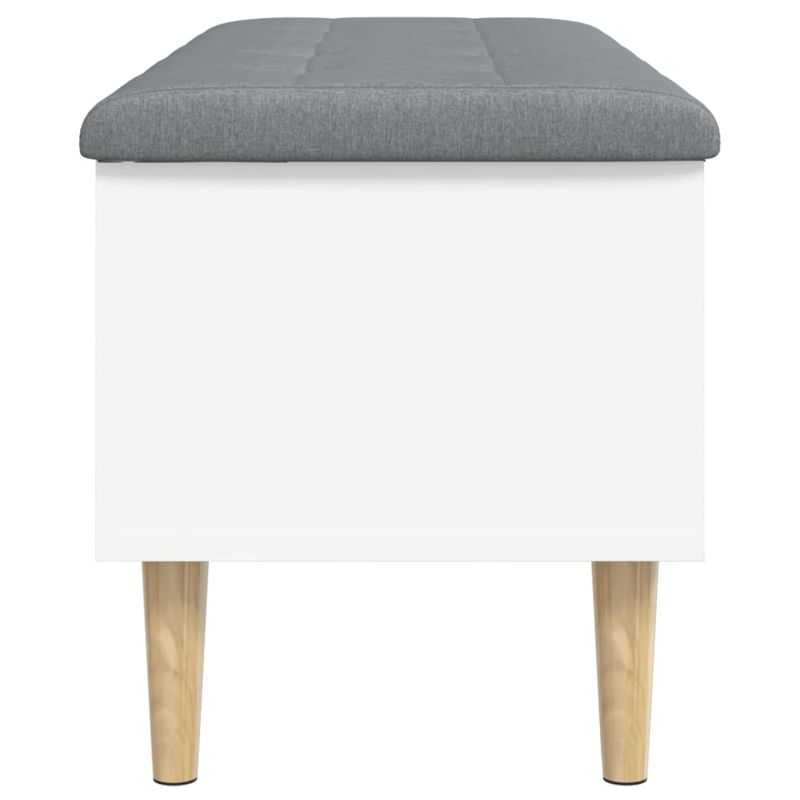 Casa si Gradina - Mobilier - Canapele si coltare - Banchete - Banca de depozitare, alb , 102x42x46 cm, lemn prelucrat - Infinity.ro