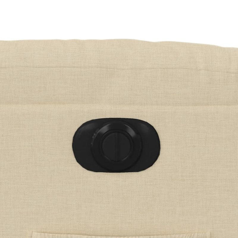 Casa si Gradina - Mobilier - Scaune si fotolii - Fotolii - Fotoliu rabatabil electric, crem, material textil - Infinity.ro