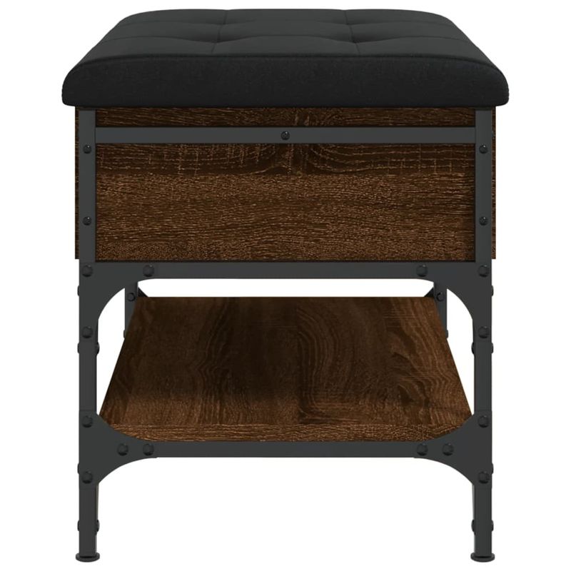 Casa si Gradina - Mobilier - Organizare si depozitare - Bancute - Banca de pantofi, stejar maro, 62x42x45 cm, lemn prelucrat - Infinity.ro