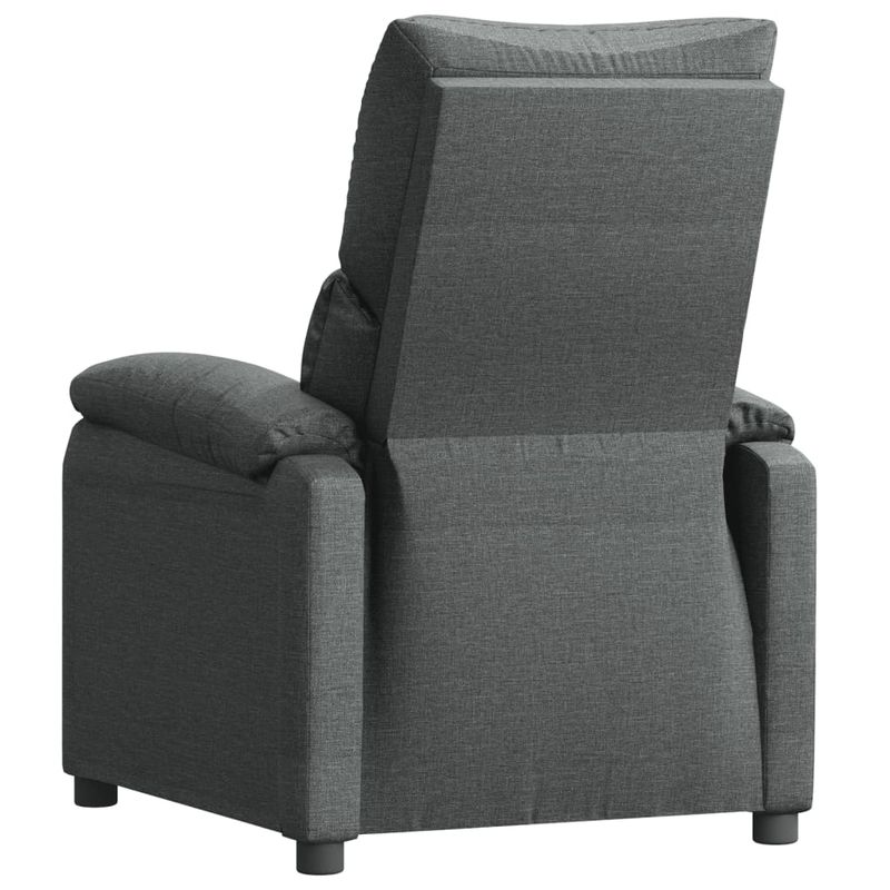 Casa si Gradina - Mobilier - Scaune si fotolii - Fotolii - Fotoliu rabatabil, gri inchis, material textil - Infinity.ro