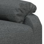 Casa si Gradina - Mobilier - Scaune si fotolii - Fotolii - Fotoliu rabatabil, gri inchis, material textil - Infinity.ro