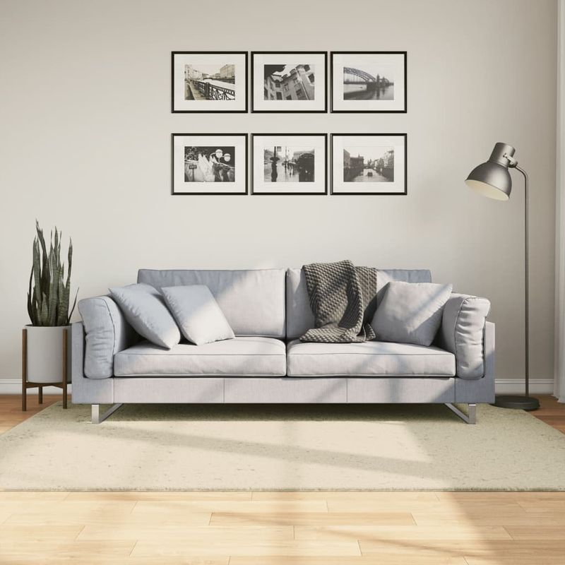 Casa si Gradina - Textile si covoare - Covoare - Covoare casa - Covor HUARTE, fir scurt, moale si lavabil, crem, 140x200 cm - Infinity.ro