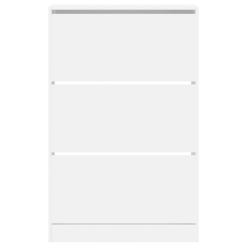 Casa si Gradina - Mobilier - Organizare si depozitare - Organizator incaltaminte - Pantofar, alb, 80x21x125,5 cm, lemn compozit - Infinity.ro