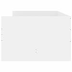 Casa si Gradina - Mobilier - Paturi si accesorii - Paturi - Cadru de pat cu sertare, alb, 100x200 cm - Infinity.ro