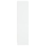 Casa si Gradina - Mobilier - Comode si corpuri - Corpuri bucatarie - Dulap inalt cu usa din sticla, alb, 35x37x142 cm - Infinity.ro
