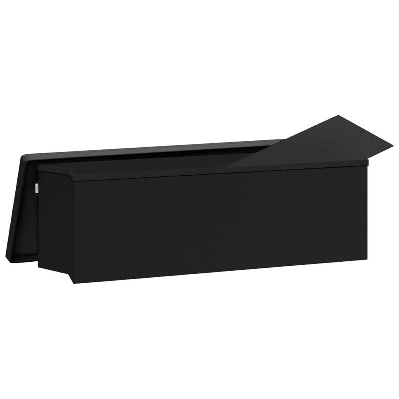 Casa si Gradina - Mobilier - Canapele si coltare - Banchete - Banca de depozitare, negru, PVC - Infinity.ro