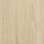 Casa si Gradina - Mobilier - Comode si corpuri - Comode - Comoda TV cu usi din sticla, stejar sonoma, 102x37x42 cm - Infinity.ro