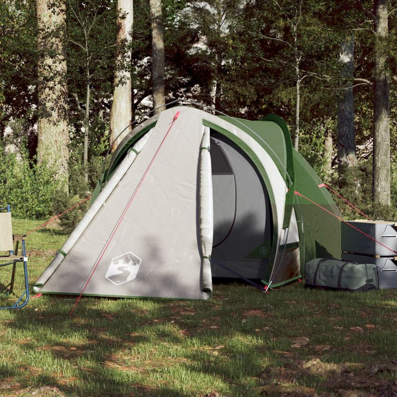 Sport si Outdoor - Camping - Corturi camping - Cort de camping pentru 2 persoane, verde, impermeabil - Infinity.ro