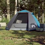 Sport si Outdoor - Camping - Corturi camping - Cort camping pentru 2 persoane, albastru, impermeabil - Infinity.ro