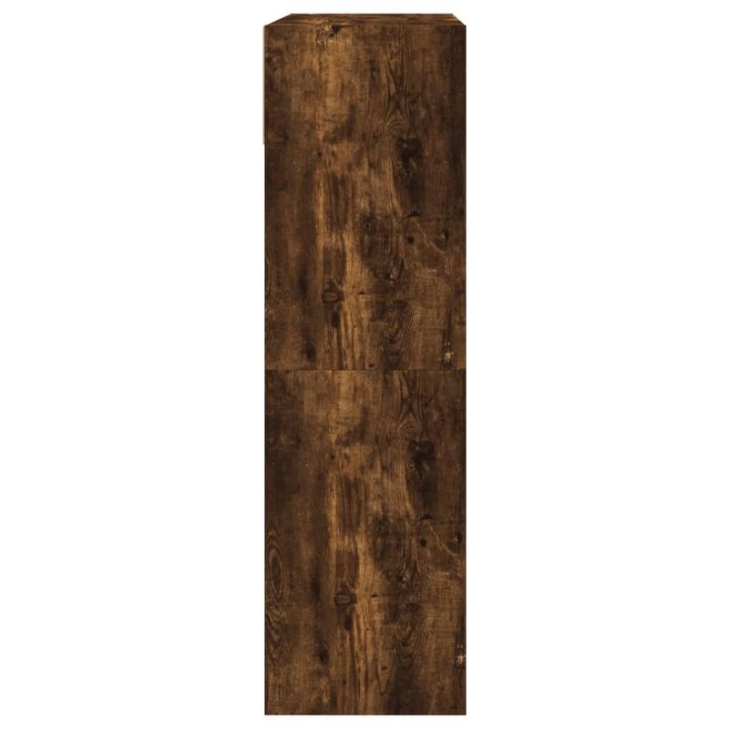 Casa si Gradina - Mobilier - Organizare si depozitare - Organizator incaltaminte - Pantofar cu 2 sertare rabatabile, stejar fumuriu, 80x34x116 cm - Infinity.ro