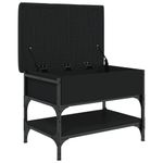 Casa si Gradina - Mobilier - Organizare si depozitare - Bancute - Banca de pantofi, negru, 62x42x45 cm, lemn prelucrat - Infinity.ro