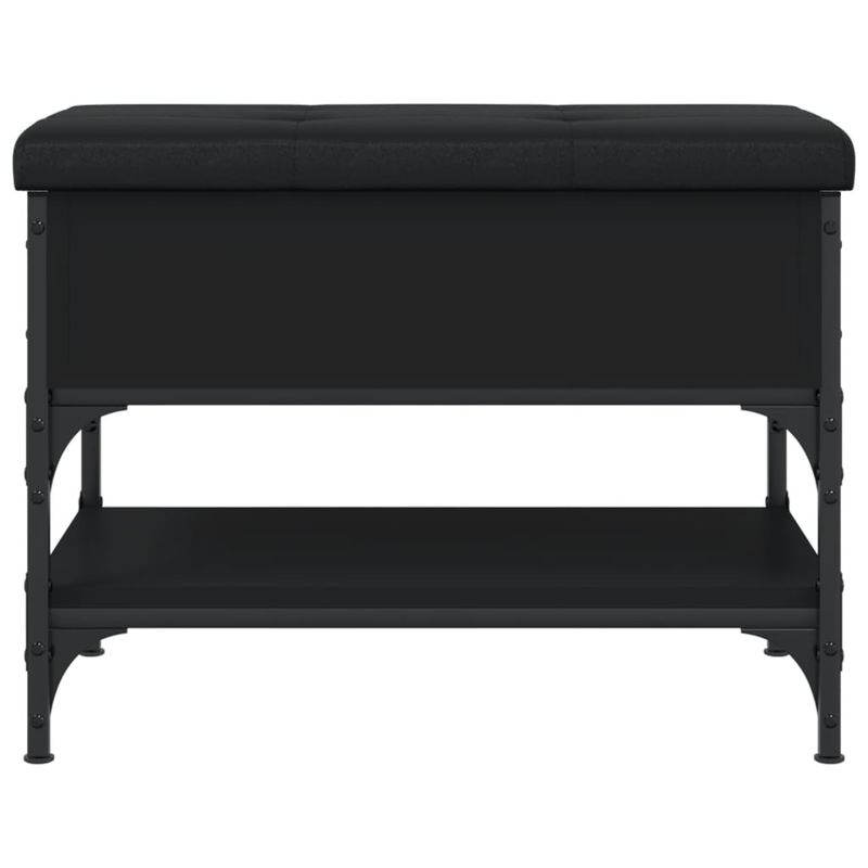 Casa si Gradina - Mobilier - Canapele si coltare - Banchete - Banca de pantofi, negru, 62x42x45 cm, lemn prelucrat - Infinity.ro