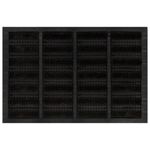 Casa si Gradina - Textile si covoare - Covoare - Covoare casa - Covoras de usa dreptunghiular, 40x60 cm, cauciuc/nuca cocos - Infinity.ro