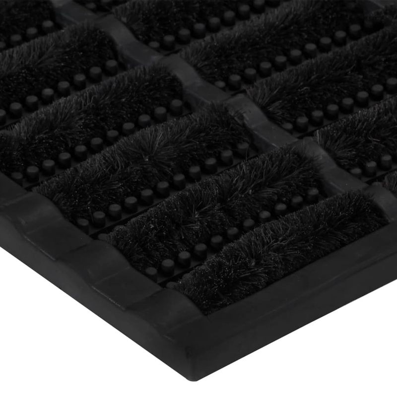 Casa si Gradina - Textile si covoare - Covoare - Covoare casa - Covoras de usa dreptunghiular, 40x60 cm, cauciuc/nuca cocos - Infinity.ro