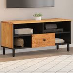 Casa si Gradina - Mobilier - Comode si corpuri - Comode - Dulap TV, 100x33x46 cm, lemn masiv de acacia - Infinity.ro