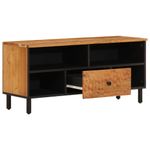 Casa si Gradina - Mobilier - Comode si corpuri - Comode - Dulap TV, 100x33x46 cm, lemn masiv de acacia - Infinity.ro