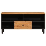 Casa si Gradina - Mobilier - Comode si corpuri - Comode - Dulap TV, 100x33x46 cm, lemn masiv de acacia - Infinity.ro