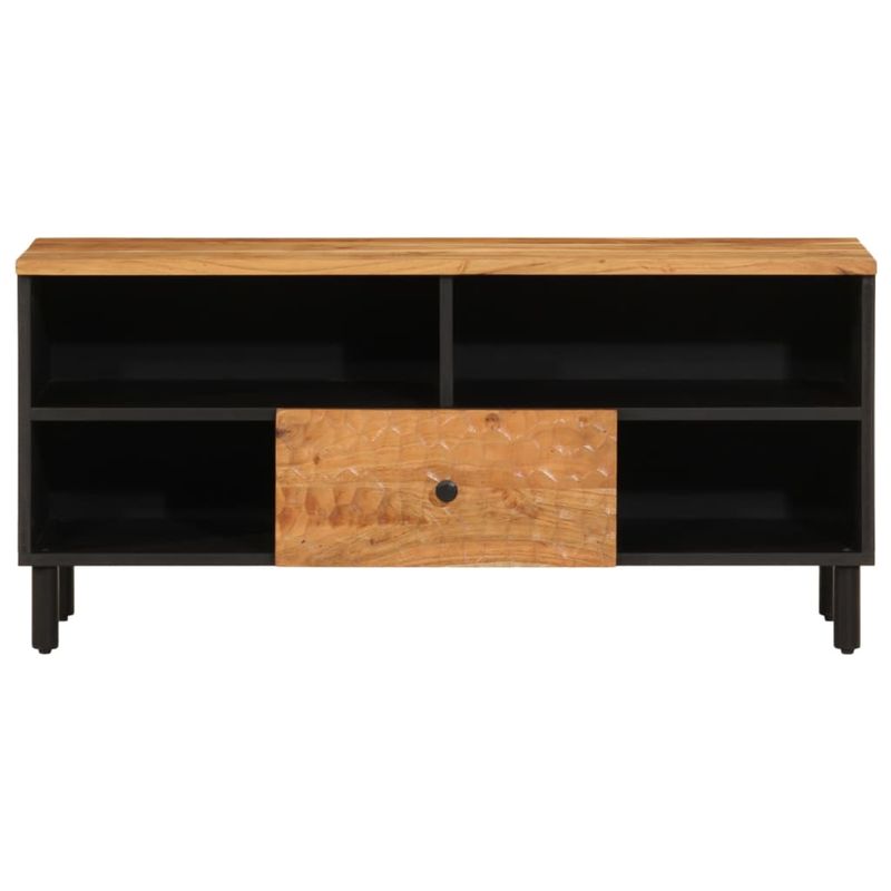 Casa si Gradina - Mobilier - Comode si corpuri - Comode - Dulap TV, 100x33x46 cm, lemn masiv de acacia - Infinity.ro