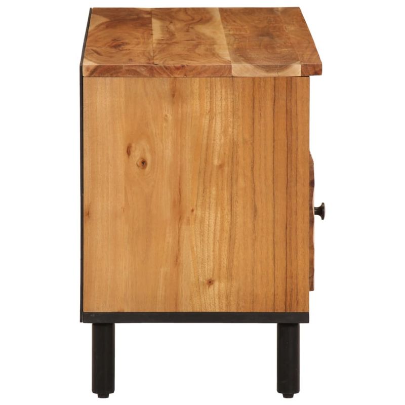Casa si Gradina - Mobilier - Comode si corpuri - Comode - Dulap TV, 100x33x46 cm, lemn masiv de acacia - Infinity.ro
