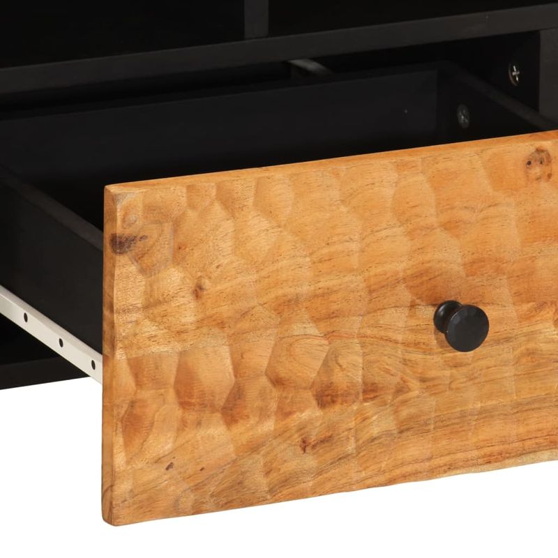 Casa si Gradina - Mobilier - Comode si corpuri - Comode - Dulap TV, 100x33x46 cm, lemn masiv de acacia - Infinity.ro