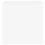Casa si Gradina - Mobilier - Comode si corpuri - Comode - Comode TV de perete cu lumini LED, 2 buc., alb, 30,5x35x30 cm - Infinity.ro