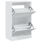 Casa si Gradina - Mobilier - Organizare si depozitare - Organizator incaltaminte - Pantofar, alb, 60x34x96,5 cm, lemn compozit - Infinity.ro