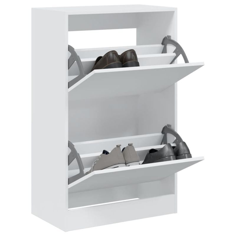 Casa si Gradina - Mobilier - Organizare si depozitare - Organizator incaltaminte - Pantofar, alb, 60x34x96,5 cm, lemn compozit - Infinity.ro