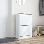 Casa si Gradina - Mobilier - Organizare si depozitare - Organizator incaltaminte - Pantofar, alb, 60x34x96,5 cm, lemn compozit - Infinity.ro