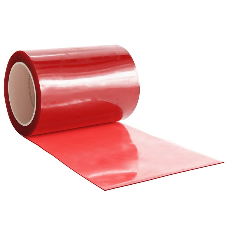 Casa si Gradina - Textile si covoare - Perdele si draperii - Perdele - Perdea pentru usa, rosu, 300 mmx2,6 mm 10 m, PVC - Infinity.ro
