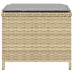 Casa si Gradina - Gradina si terasa - Mobilier exterior - Scaune si sezlonguri gradina - Scaune de gradina cu perne 4 buc. mix bej 41x41x36 cm poliratan - Infinity.ro