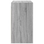Casa si Gradina - Mobilier - Dulapuri si sifoniere - Dulapuri - Dulap de perete cu usi din sticla, gri sonoma, 68x37x68,5 cm - Infinity.ro