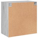 Casa si Gradina - Mobilier - Dulapuri si sifoniere - Dulapuri - Dulap de perete cu usi din sticla, gri sonoma, 68x37x68,5 cm - Infinity.ro