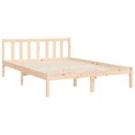 Casa si Gradina - Mobilier - Paturi si accesorii - Paturi - Cadru de pat cu tablie single mic, 120x200 cm, lemn masiv - Infinity.ro