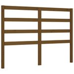 Casa si Gradina - Mobilier - Paturi si accesorii - Paturi - Cadru de pat cu tablie single mic, maro miere, 120x200 cm, lemn masiv - Infinity.ro