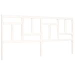 Casa si Gradina - Mobilier - Paturi si accesorii - Paturi - Cadru de pat cu tablie single mic, alb, lemn masiv - Infinity.ro