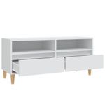 Casa si Gradina - Mobilier - Comode si corpuri - Comode - Comoda TV, alb, 100x34,5x44,5 cm, lemn prelucrat - Infinity.ro